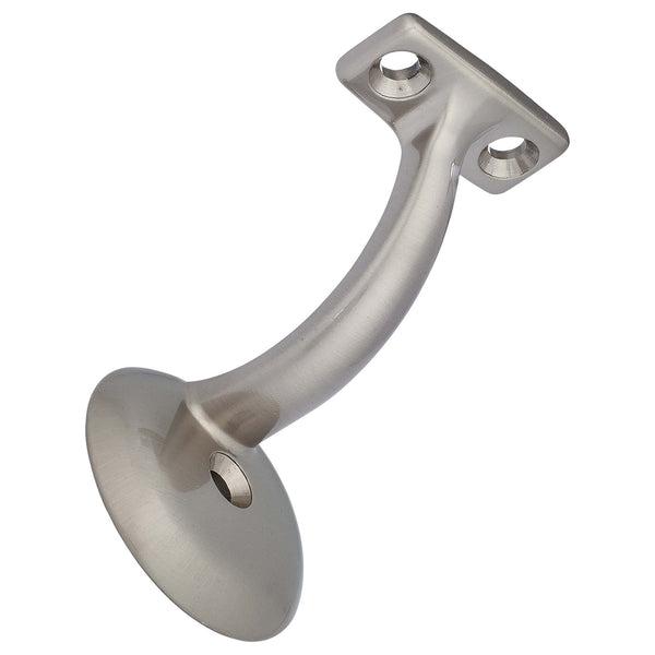 Handrail Bracket - Satin Nickel - Harney Hardware