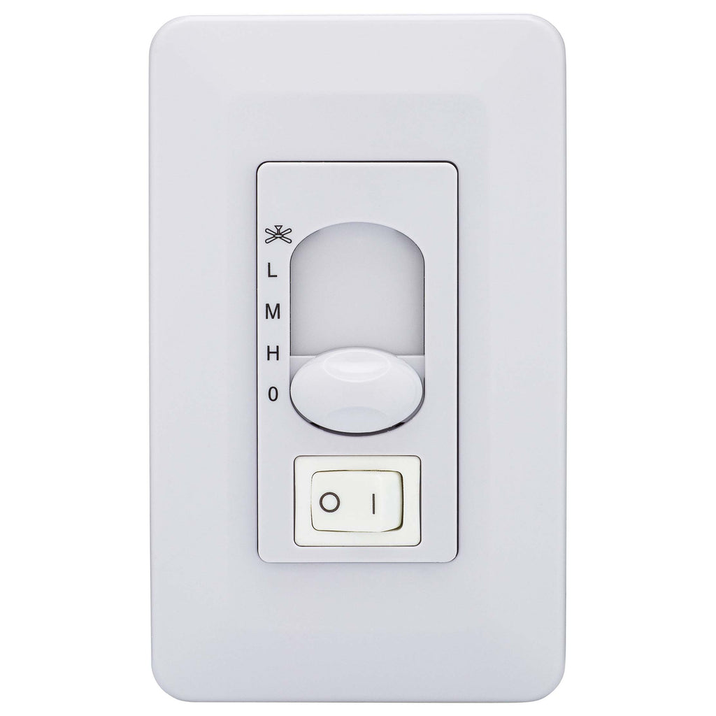 Ceiling Fan Wall Control Switch - White - Harney Hardware