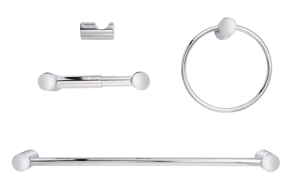 Clearwater Chrome Bathroom Hardware Set Chrome Finish Harney Hardware